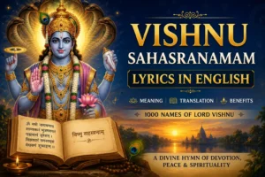 vishnu sahasranamam lyrics in english, Hindi, Tamil