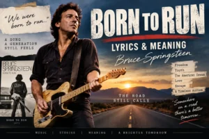 Born to Run Lyrics & Meaning – Bruce Springsteen Translation