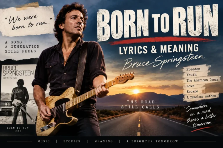 Born to Run Lyrics & Meaning – Bruce Springsteen Translation